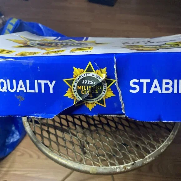 MSI Z97 PC Mate Motherboard w/ I/O Shield, Driver CD, Manual  Unused Box Damage - Picture 5 of 11